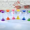 Other Clocks & Accessories 3 Minute Colorful Hourglass Sandglass Sand Clock Shower Timer Tooth Brushing Plastic Suction Cup