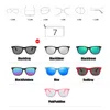 Quadratische Sonnenbrille für Kinder, Spiegel-Sonnenbrille für Kinder, Luxus-Marken-Designer-Brille, rosa Goggle Shades für Jungen und Mädchen9632004