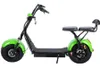 Two-seater wide tire custom electric scooter suitable for urban roads and highways, unisex global sharing