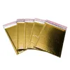 Opbergdozen Bakken Xnemon 50 stks / partij Gold Plating Mailers Gewatteerde envelop met Bubble Mailing Bag Paper Enveloppen Tassen