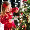 Dekoracje świąteczne spersonalizowane rodzinne ozdoby Drzewo Diy żywica Wiszące Prezent za 2-6