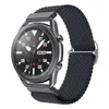 Nylon Double Loop Trançado Watchband para Samsung 22mm 20mm relógio cinta filamento tecido impermeável watchband colorido com saco de opp