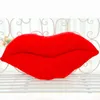 LREAノベルティ面白いクッションピンク赤い唇豪華なおもちゃのスーパーホーム装飾210716