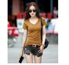 Women's T-Shirt Black T Shirt Women Clothes 2022 Fashion Tee Top Cotton Ladies Burgundy