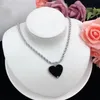 Luxury Designer Necklace Love Jewelry Classics Women Chain Stainless Steel Silver Pendants Triangle Charm Lovers Design JewelleryStatement Womens Mens Necklace