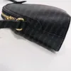 Dicky0750 Shell Handbags Chain Clutch Lady Crossbody Bags Hobo Classic Striped Counter Bag for Women Fashion BaseBag312U