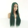 Perruque Lacefront synthétique synthétique, cheveux humains simulés, 12 ~ 26 pouces, perruques lisses et soyeuses, 191118 – 2610