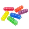 Squishy Caterpillar fidget Toy Water Beads Squish Ball Anti Stress Venting Balls Funny Squeeze Toys Stress Relief Decompression Toys Angst Reliever