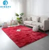 Mattor Gradient Soft Carpet Non-Slip Mat Area Rug för vardagsrum Fluffy Child Bedroom Alfombra
