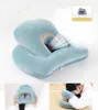 11 Styl Poszewka Office Portable Nadmuchiwane Prasa Dust Poduszki Miękkie Samochód Travel Travel Head Head Rest Neck Home Sleep Poduszki 34 * 43 * 17cm ZZ1106b