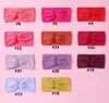 Feste weiche breite Scrunch-Nylon-Stirnbänder für Neugeborene, elastisches Nylon-Stirnband, Kinder-Mädchen-DIY-Haar-Accessoires