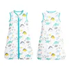 Baby Slaapzak Voor geboren Baby Draagbare Deken 0.5 Tog Zomer 100% Katoen Print Vest Slaapzak Baby Jongens Meisjes 0-3 Jaar 220209