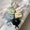 Pu Imparare Dame Borsa Nastro tessuto Borse a tracolla piccole per le donne Effetti Modalità colore Borsa a tracolla di lusso Donna Trendy SatchelGV7P