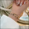 Link armbanden juwelierlink keten trendy dubbele laag retro armband legering bij de hand vrouwen aessories mode sieraden De cadeau drop levering