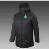 Mens Association Sportive de Saint-Etienne Down Winter Outdoor Leisure Sports Coat Outerwear Parkas Team Emblem Customized