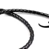 Nxy Sm Bondage Smlove fouet tissé à la main Boutique en cuir verni produit sexuel pour Couple Bdsm cils fétiche Flogger jouet jeu d'esclave 1223