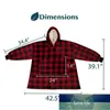 Flannel Hoodie Одеяло Теплый мягкий халат Толстовка Пуловер Бархат Толстое Одеяло Один Размер Подходит Все Мужчины Женщины Толстовки Пальто Фабрика Цена Экспертное Дизайн Качество