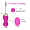 NXY ÄGG MASAJEADOR ELCTRICO INALMBRICO POR CONTROL REMOTO PARA MUJER MINIMASAJEADOR RECARGABLE USB DE SILICONA Resistente Al Agua Pelotas 1224