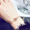Simple Titanium Steel Roman Digital Bracelet Personality Jewelry Girlfriends Charm Bracelets With Women Girl Bangle Link
