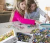 Puzzle 1000 Stück Rätsel Geschenk für Erwachsene und Kinder Bildung herausfordernde Spielzeuglandschaftsbild Wolf im Forest289b7598188