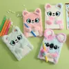 Cartoon Koala Diary Book Cute Sloth Tie-Dye Fabric Book Cover Journal Notepads Student Girl Present