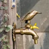 Antique Brass Animal Shape Laundry Faucets Outdoor Garden Water Taps Countryside Art Wall Mounted Utility Faucet Mop Sink Mixer Ta230V