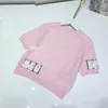 Abiti firmati per bambini in maglia Set dolci neonate Abiti da principessa per bambini lettere stampate Pullover lavorato a maglia a maniche lunghe + Mini gonna 2 pezzi S1584