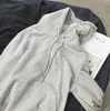 Höst Classic Solid Färg Pullovers Kvinnors Loose Kangaroo Pocket Långärmad Svart / Grå Hooded Sweatshirt 210607