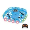 UFO Flying Baller Gestes Contrôle de détection 360 Dégresses Flip LED Altitude lumineuse Tenir Mode sans tête RC Drone Quadcopteur