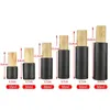 2021 5g 10g 15g 20g 30g 50g 60g 80g 100g Black Frosted Glass Bottle Cosmetic Container Cream Jars Lotion Spray Bottles