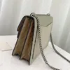 Designer Handtasche GV große 30cm Tigerkopfschnalle Dionysvs Tasche mit Datum Code Buchstaben drucken Frauen Crossbody Kette Umhängetaschen