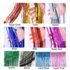 Party Decoration String Door Curtain Room Window Panel Tassel Fringe Background Foil