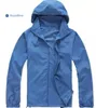 Summer Womens Men Brand Rain Coats Outdoor Casual Hoodie