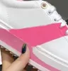 Scarpe da corsa classiche per donne e ragazze piatte casual sportive moda hot spot stampa giuntata piccola suola in gomma bianca con scatola