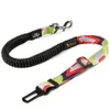 Ceinture de sécurité pour chien Ceinture de traction pour chien Corde de traction rétractable Accessoires de voiture antidéflagrants 211006