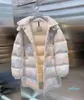 Femmes Classique Vers Le Bas Manteaux D'hiver Puffer Vestes Top Qualité Designer Casual Manteau Brillant Laque Survêtement Chaud Plume Veste Vêtements