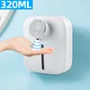 Wall Automatic Soap Dispenser Touchless Sensor Three-speed handwashing Pump Rechargeable Bathroom Foam 211206