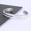 designer jewelry luxury charm designers jewelry for men women bangle charms fashion stainless steel C design opening simple couple cuff bracelets silver bangles