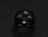 Wedding Rings Punk 8mm Zwart Carbon Fiber Ring Band Men039S Titanium Steel Fashion Engagement Mate Jewely8938892