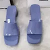 Plattform Sandaler Designer Sandal Kvinnor Skor Tjock Bottom Slipare Gummi Slipper Patent Läder Lady Slides Fashion Mules