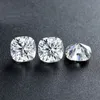 연꽃 수수료 선박 쿠션 컷 0.15ct -7ct 실험실 생성 느슨한 moissanite stones Real d 컬러 FL Sparkly Diamond Pass 테스트 0.5ct 이상 무료 GRA 인증서 보고서 제공