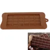 Molde de silicona rectangular de 24 rejillas, molde para pastel de Chocolate, moldes para hornear DIY de grado alimenticio, moldes para cubitos de hielo, moldes para gelatina, herramienta de cocina para el hogar BH5101 TYJ