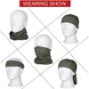 Rura Męska Bandana Pałąk Drukowana Piesze wycieczki Ochrona Neck Geter Szalik Twarz Działa Balaclava Scarf Maska Y1020