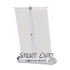 A4 Counter Top Advertision Display Stativ Desktop Mini Poster Rack med vita Förpackningskartonger 50st per yttre kartong (endast ram)