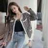 Vestes Femmes Femmes TrenchFashionable Tweed Petit Costume 2021 Automne et hiver Xiaoxiang Manteau court pour Top Overcoat