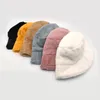 Plysch hink hatt för män kvinnor vinter hattar utomhus 2244