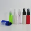 100 sztuk 20 ml Przenośne Pet Plastikowe Perfumy Atomizer Butelka 20CC Red Blue Green Clear Purple Mist Opryskiwacz Kosmetycznych Pojemniki