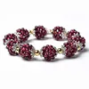 Kyszdl Högkvalitativa Natural Garnet Fashion Women Crystal Bracelet Smycken Gifts