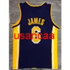 Herren 6# JAMES Saison 2020 Lila V-Ausschnitt Basketballtrikot S,M,L,XL,XXL