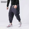 Mrgoldenbowl Casual Bawełniana Pościel Spodnie Męskie Grube Fleece Harem Spodnie Mężczyźni Kobiety Winter Ciepły Jogger Spodnie Rozmiar Plus 211112